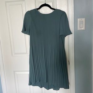 Pleated Oak and Fort Dress - S